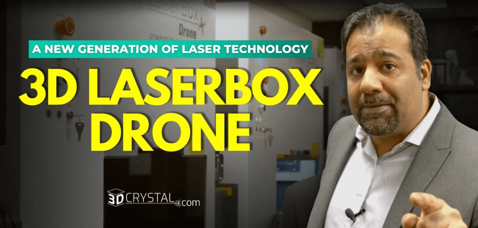 3d laser box drone