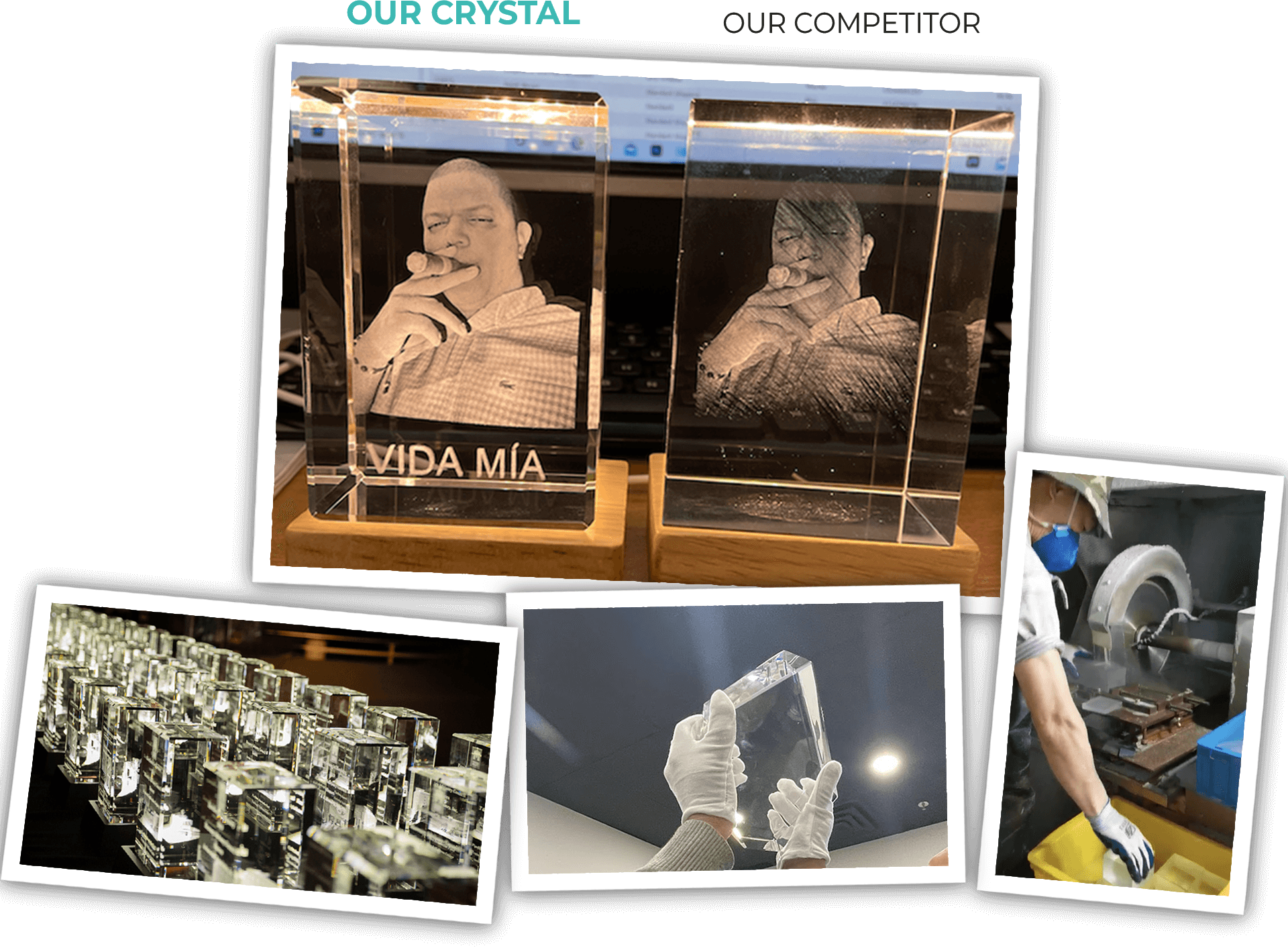 our crystal material