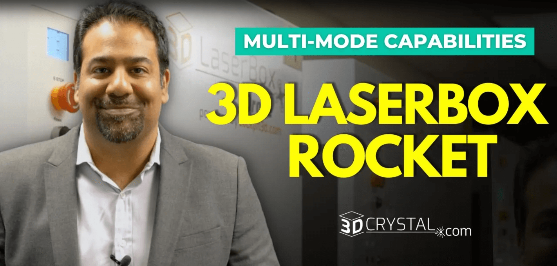 3d laser box rocket